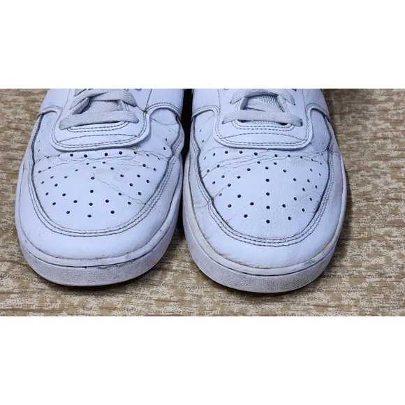 Size 13 - Nike Court Vision Next Nature Mid Triple White