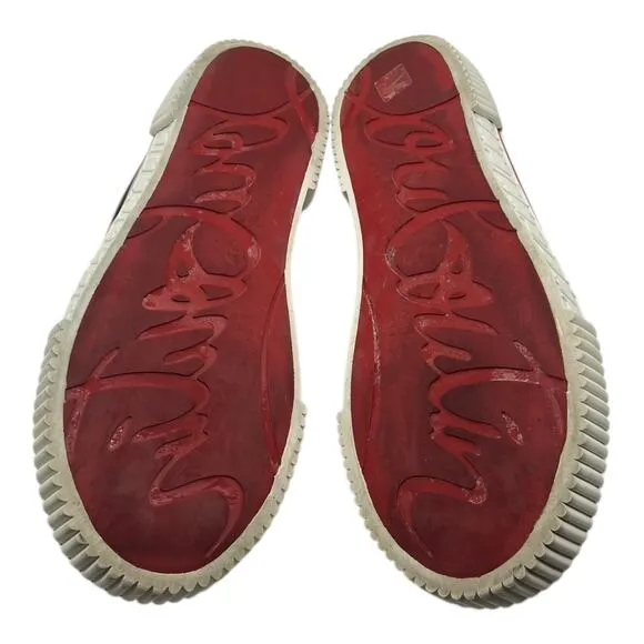 Size 13US - Christian Louboutin Pedro Canvas Sneakers