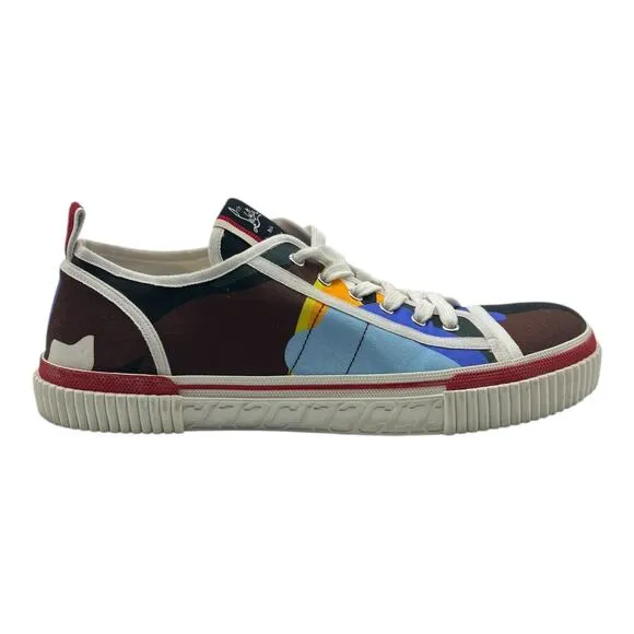 Size 13US - Christian Louboutin Pedro Canvas Sneakers