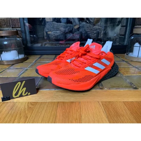 Size 8 Adidas 4DFWD Pulse “Solar Red” 4D Athletic Running Shoes Q46220