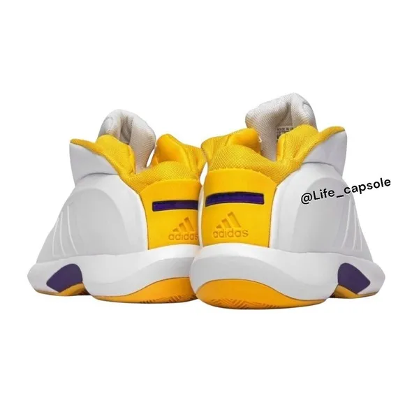 Size 8 adidas Crazy 1 Lakers Home 2022 GY8947 Kobe Bryant White New Men's