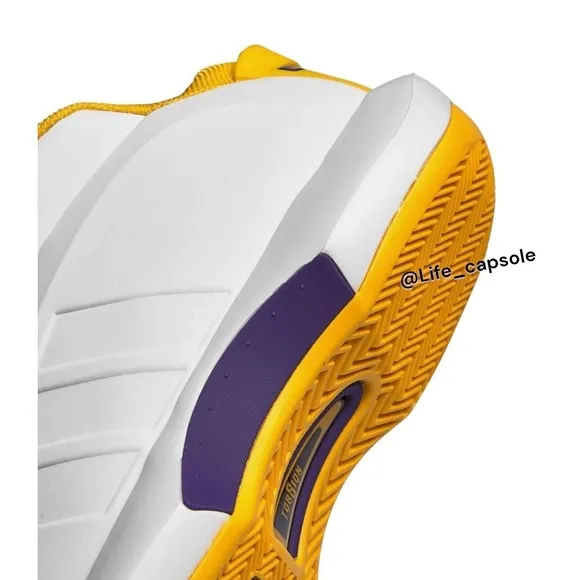 Size 8 adidas Crazy 1 Lakers Home 2022 GY8947 Kobe Bryant White New Men's
