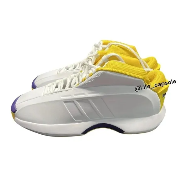 Size 8 adidas Crazy 1 Lakers Home 2022 GY8947 Kobe Bryant White New Men's
