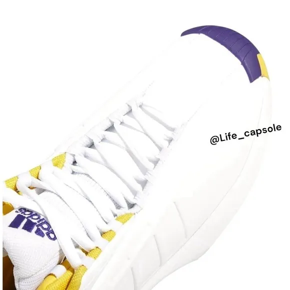 Size 8 adidas Crazy 1 Lakers Home 2022 GY8947 Kobe Bryant White New Men's