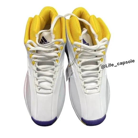 Size 8 adidas Crazy 1 Lakers Home 2022 GY8947 Kobe Bryant White New Men's
