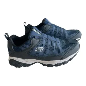 Skechers After burn Navy and Black Mens Walking Shoes Size 10