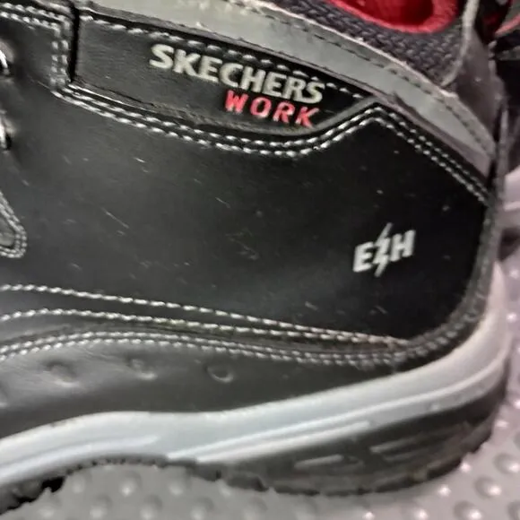 Skechers Electrical Hazard Mid Men Work Boots Black
