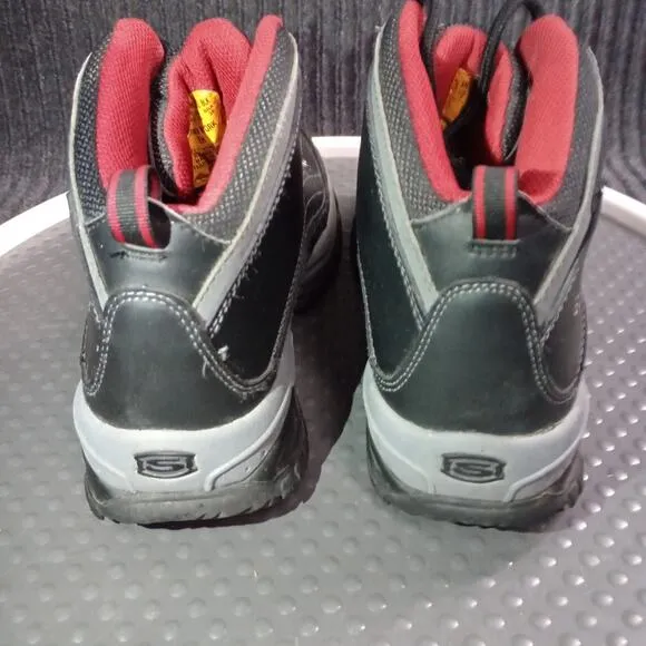 Skechers Electrical Hazard Mid Men Work Boots Black