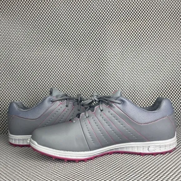 Skechers Go Golf Elite Tour S/L Spikeless Golf Shoes Womens 11 Gray Waterproof
