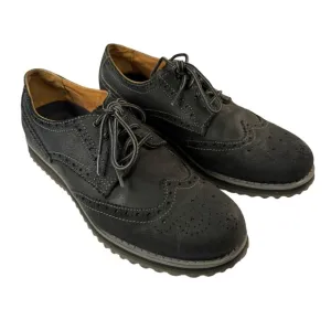 Skechers Men’s Black Wingtip Oxford Dress Shoes Size 11