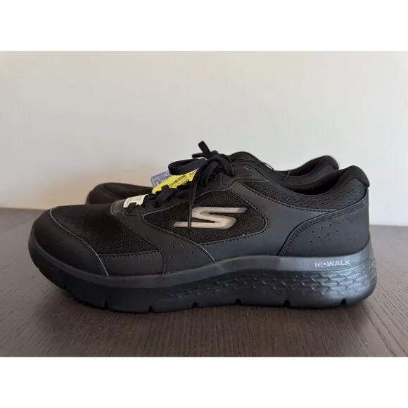 Skechers Men's GO Walk Flex Walking Shoes 12 NEW Black 216480/BBK Sneakers