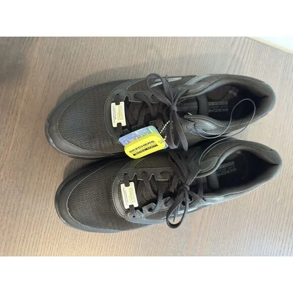 Skechers Men's GO Walk Flex Walking Shoes 12 NEW Black 216480/BBK Sneakers