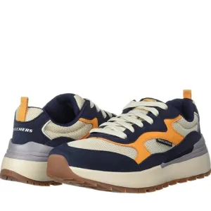 Skechers Men's Heminger Leather Sneakers ShoesSize 8.5 Men's