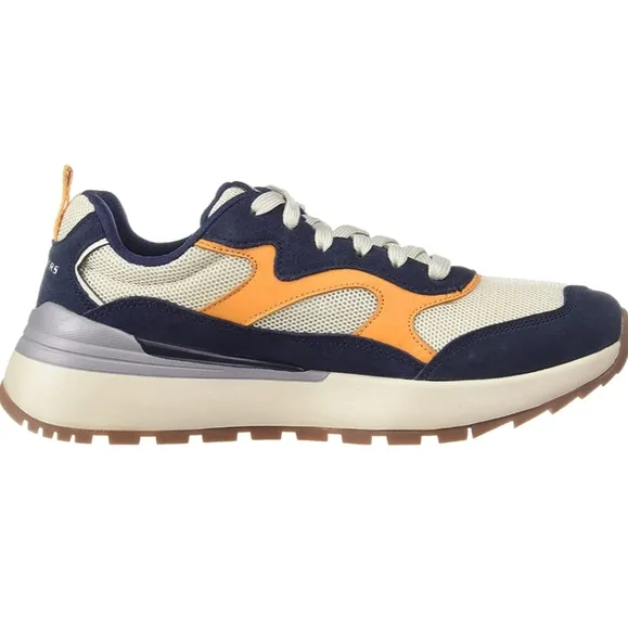 Skechers Men's Heminger Leather Sneakers ShoesSize 8.5 Men's