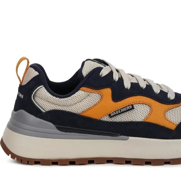 Skechers Men's Heminger Leather Sneakers ShoesSize 8.5 Men's