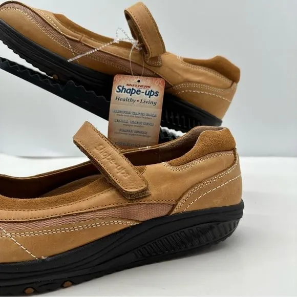Skechers Shape UPS Womens 9 Mary Jane Walking Shoes Toning Sneaker Comfort New!!