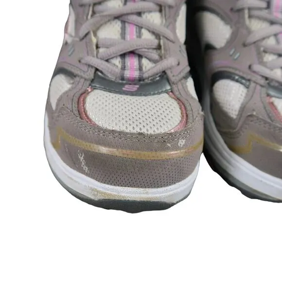 Skechers Shoes Women 8 Athletic Trainer Shape Ups Sneaker Toning Walking Comfort