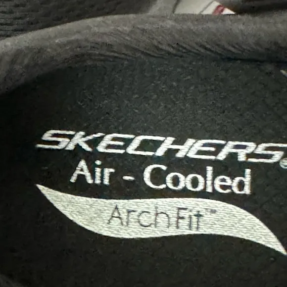Skechers Size 11 Arch Fit Big Appeal Black Athletic Shoes Sneakers Lace-up