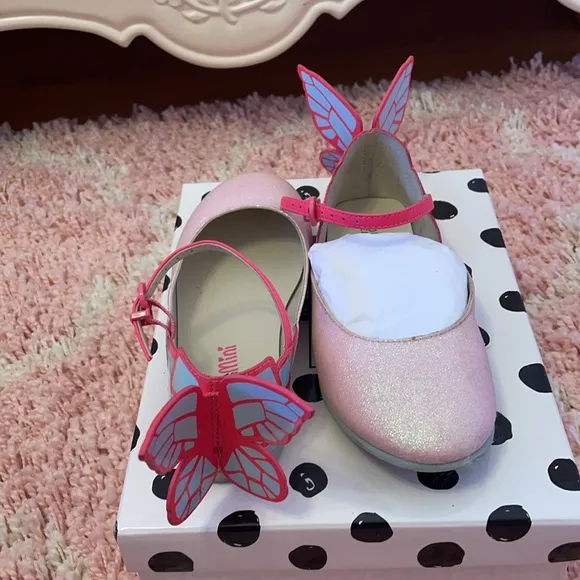 Sophia Webster Mini Chiara butterfly flats shoes girls 31