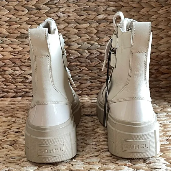 Sorel Caribu X Boot Lace Cozy Waterproof Cream NEW