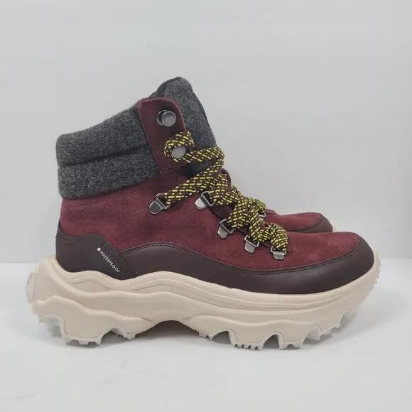 Sorel Kinetic Breakthru Conquest Women's Cinder Bloodstone Boots US Sz 9.5 NWOT