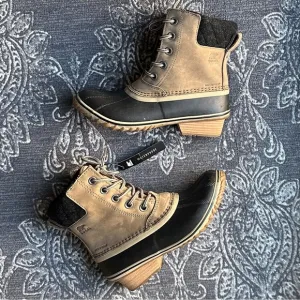 Sorel Waterproof Slimpack III Lace Up Duck Boots Size US 8