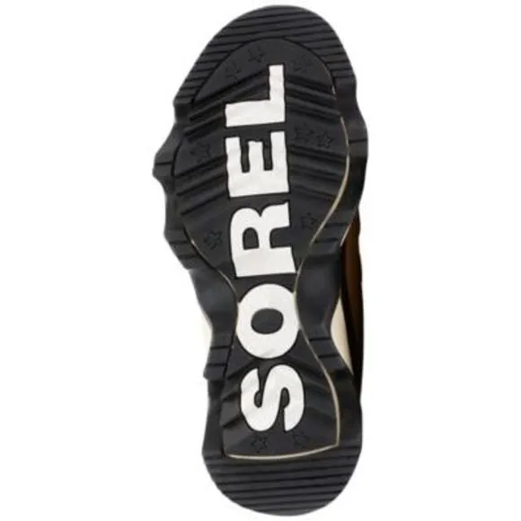 SOREL Womens Beige 1-1/2&quot; Platform Kinetic Impact Caribou Sneakers Shoes 5.5