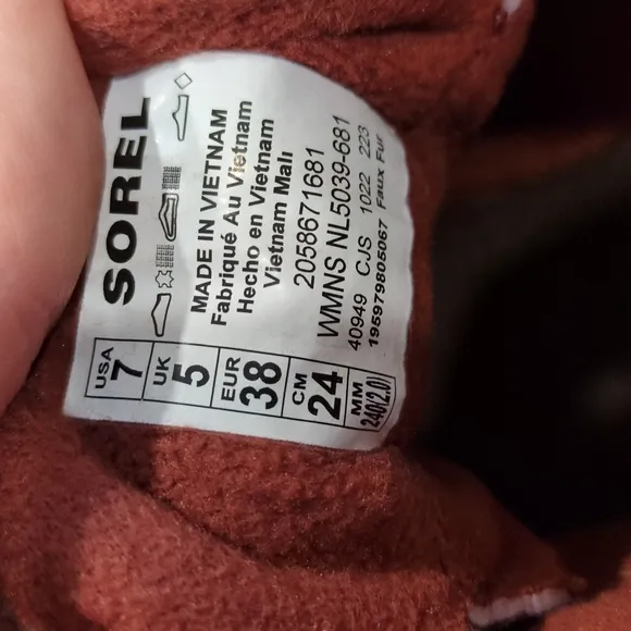 Sorel Women's shoe size 7