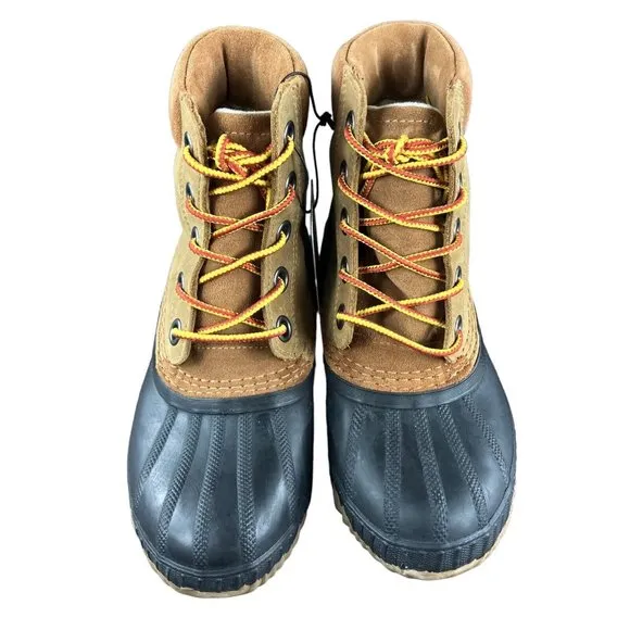 Sorel Youth Cheyanne II Lace 200g Waterproof Elk Brown Black Winter Boots Size 1