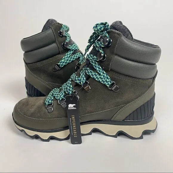 Sorel Kinetic Conquest Hiking Boots Alpine Tundra Quarry 5