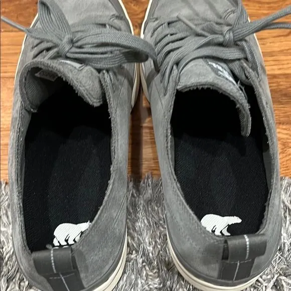 Sorel Metro II Men's Shoes Gray  Waterproof Suede Size 12-worn once