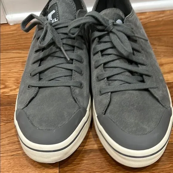 Sorel Metro II Men's Shoes Gray  Waterproof Suede Size 12-worn once