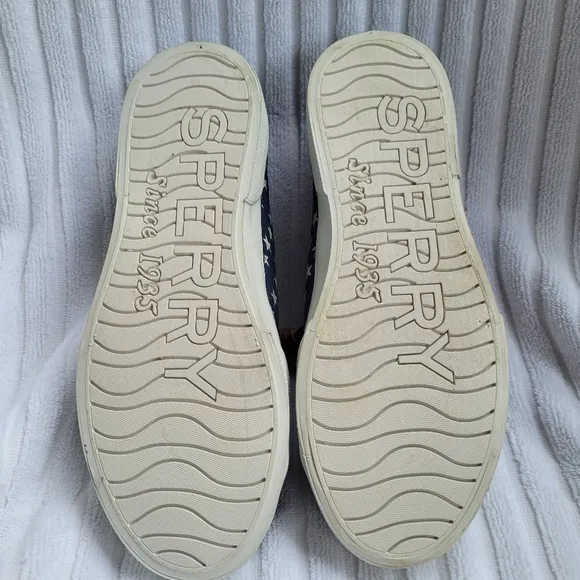 Sperry Crest Vibe Canvas Sneakers Stars &amp; Stripes