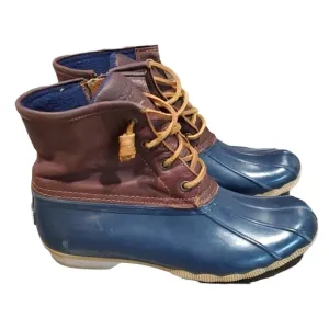 Sperry Saltwater Women Waterproof Ankle Boots sz 7 shoes