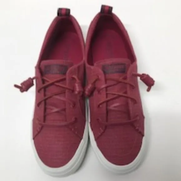Sperry Top-Sider Crest Vibe Casual Shoes in Cotton Rip Pink