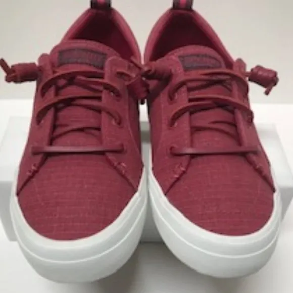 Sperry Top-Sider Crest Vibe Casual Shoes in Cotton Rip Pink