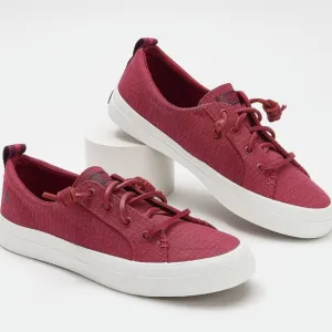 Sperry Top-Sider Crest Vibe Casual Shoes in Cotton Rip Pink