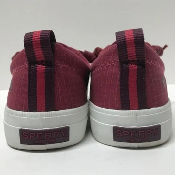 Sperry Top-Sider Crest Vibe Casual Shoes in Cotton Rip Pink