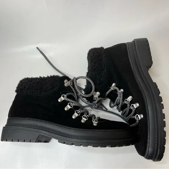 Splendid Yvette Faux Fur Hiking Boots