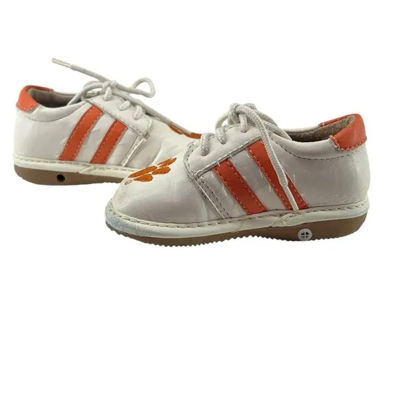 Squeak Me Shoes 4221 Boys' Clemson Sneaker Toddler Size 4