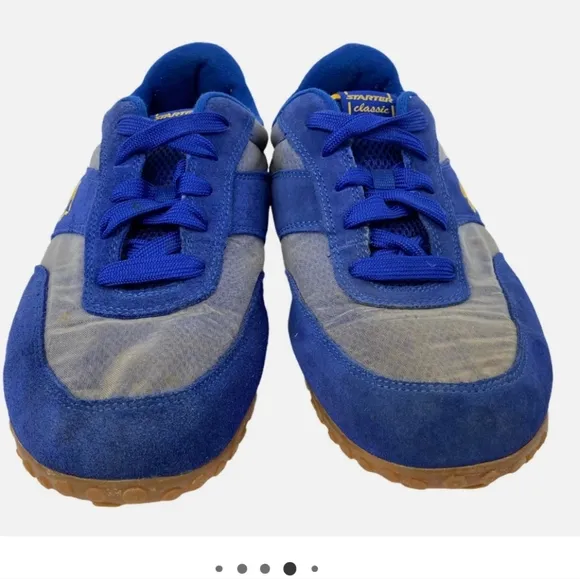 Starter Classic Men's Vintage Shoes Size 9.5 - Belgium 2517830 Blue Yellow