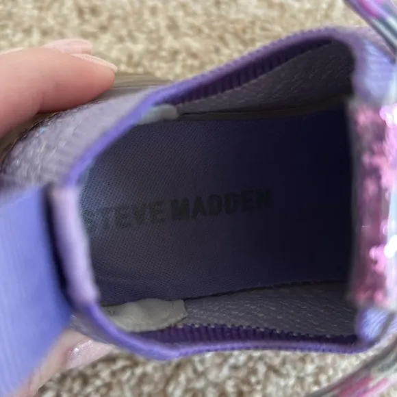 Steve Madden Girls J-Miss Ombre Rhinestone Sneakers