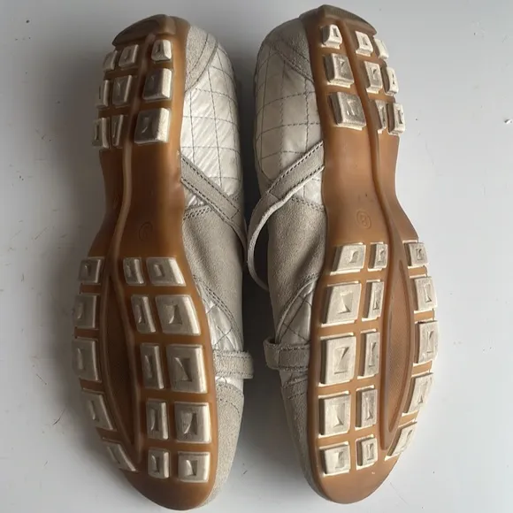 Steve madden Ricky shoes slip on flats athletic white size 8