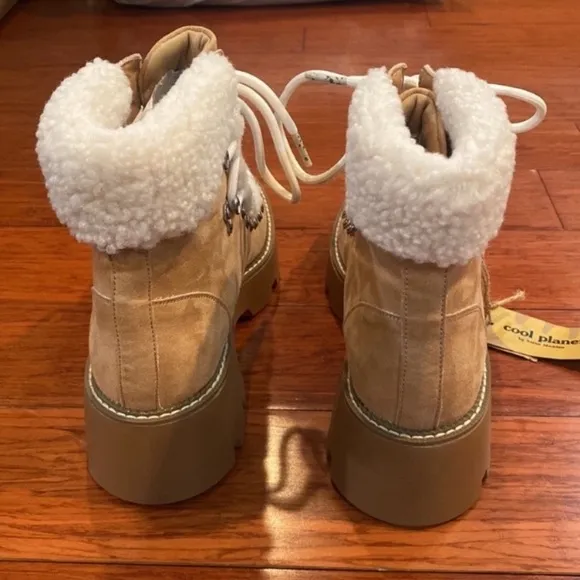 Steve Madden Tan Woman's Hiker Boots, woman’s boots