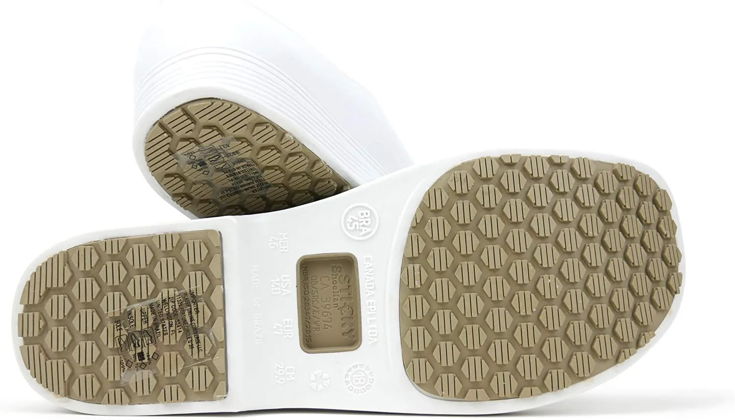 Sticky Work Shoes for Men - Waterproof Non-Slip