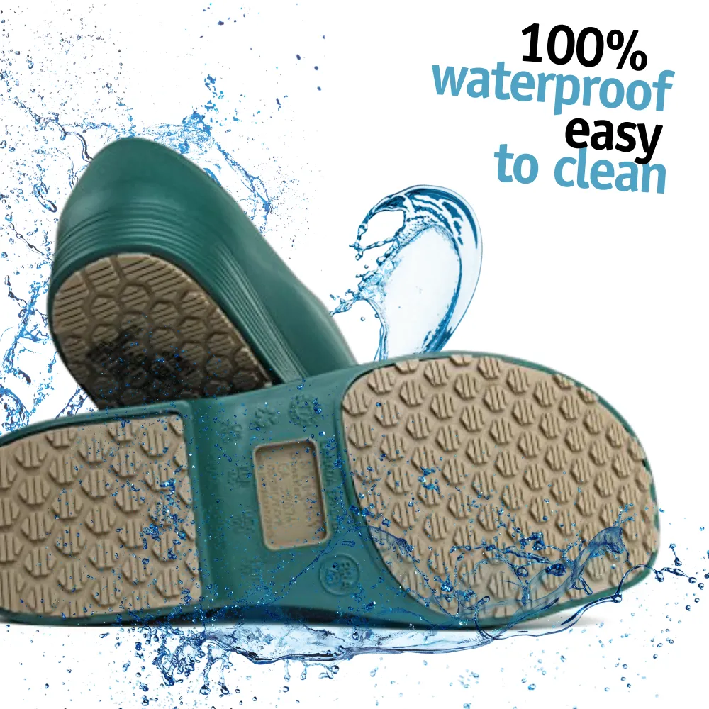 Sticky Work Shoes for Men - Waterproof Non-Slip