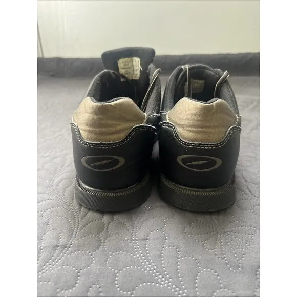 Storm Taren Sliderite Men's Bowling Shoes Black/Gold SZ 9.5M Pre-Owned Sports