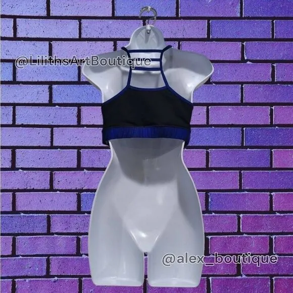 Strong by Zumba High Neck Sports Bra(G015)- Size Medium for Women
