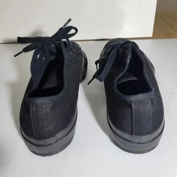 STUDIO Nicholson Moonstar collab low top cap toe vulanised rubber sole black 6