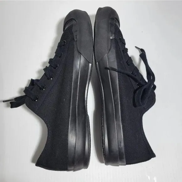 STUDIO Nicholson Moonstar collab low top cap toe vulanised rubber sole black 6